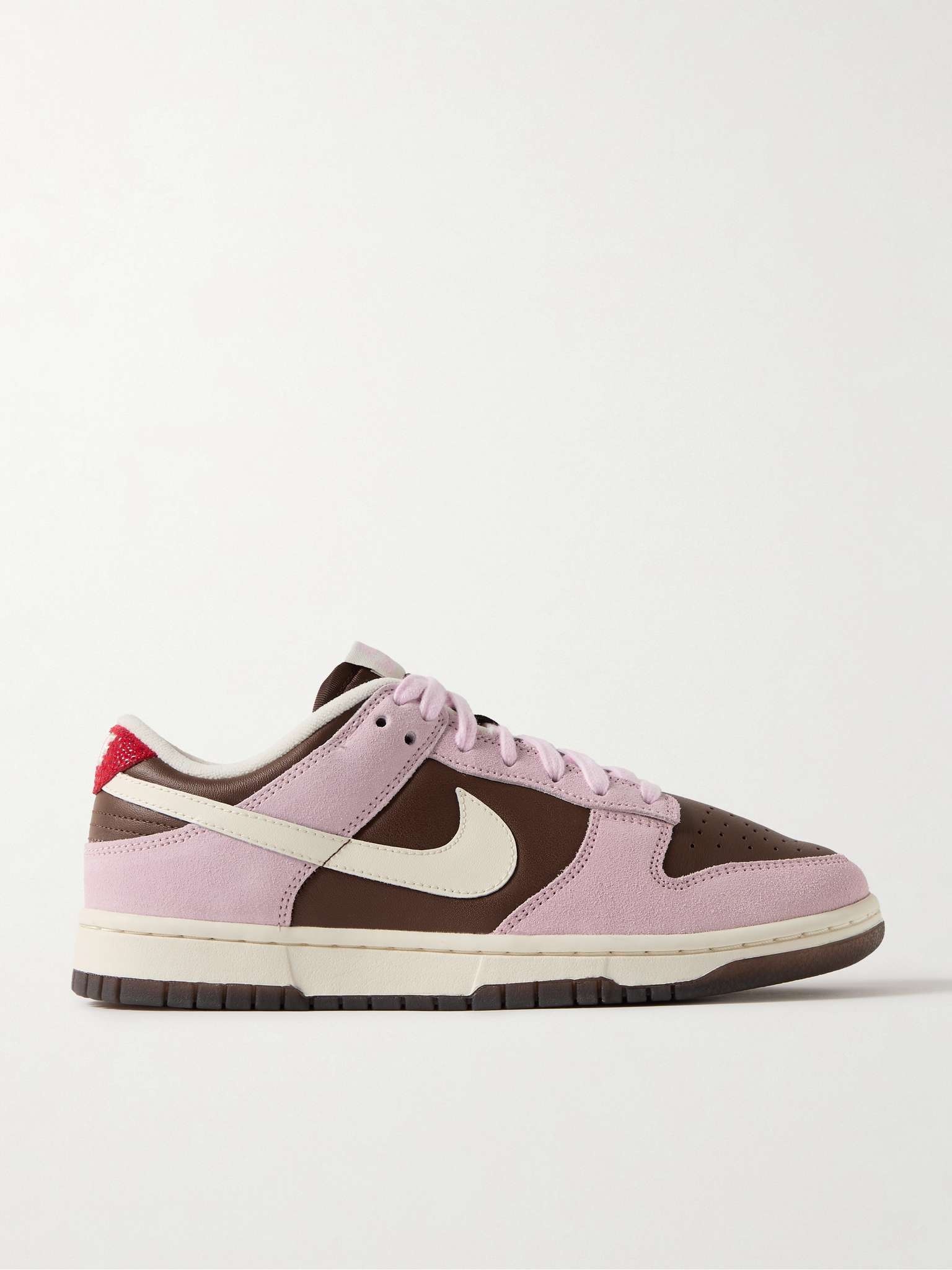 Dunk Low Leather and Suede Sneakers - 1