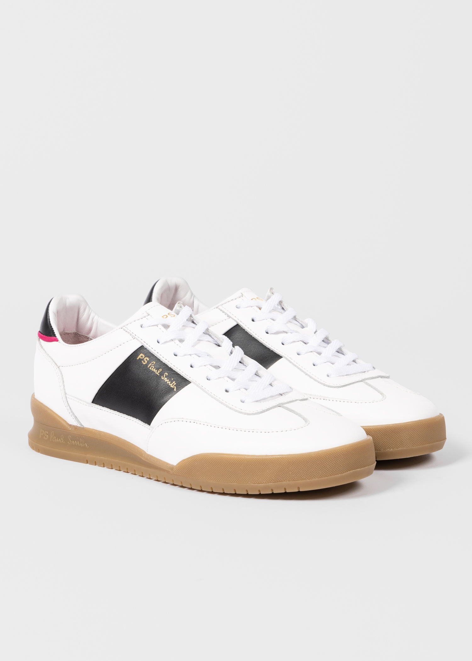 Women's White Leather 'Dover' Trainers - 2