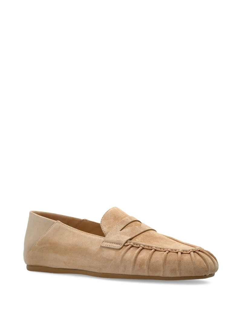Stuart Weitzman Brooks suede loafers outlook