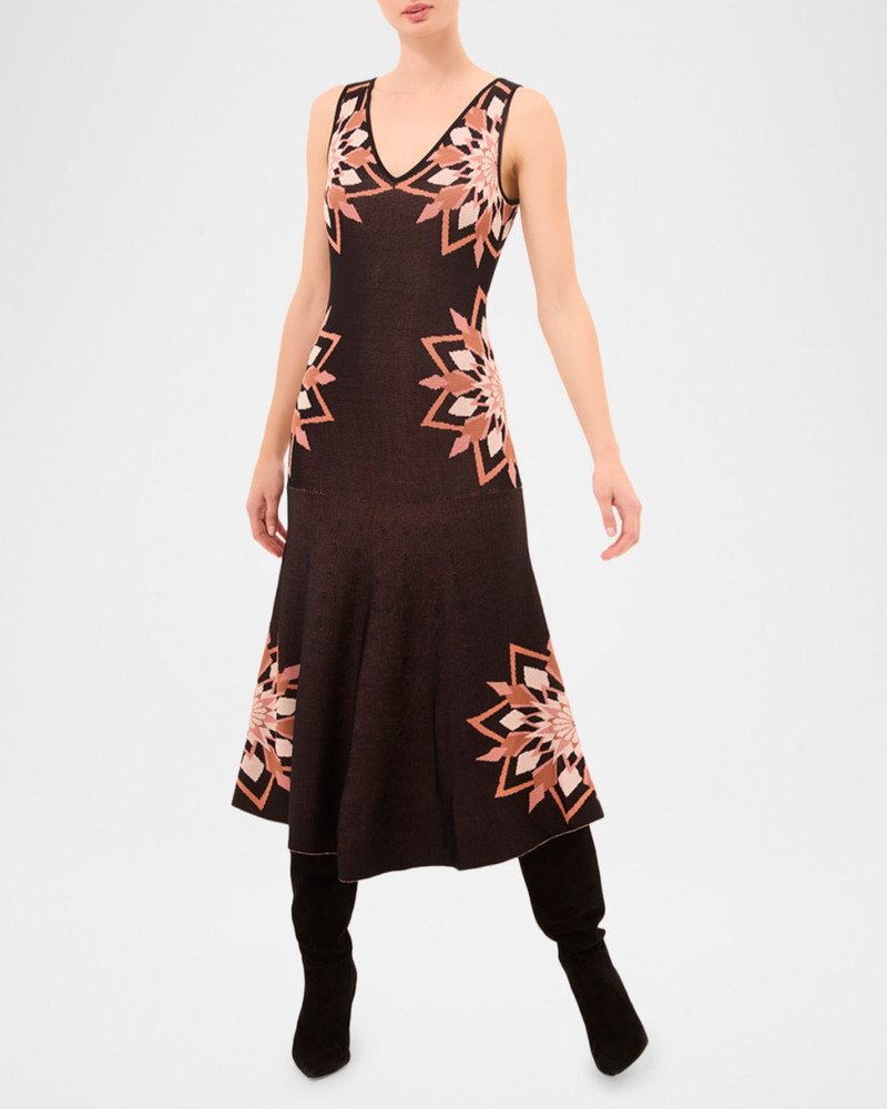MISA Ruthie Knit Midi Dress outlook
