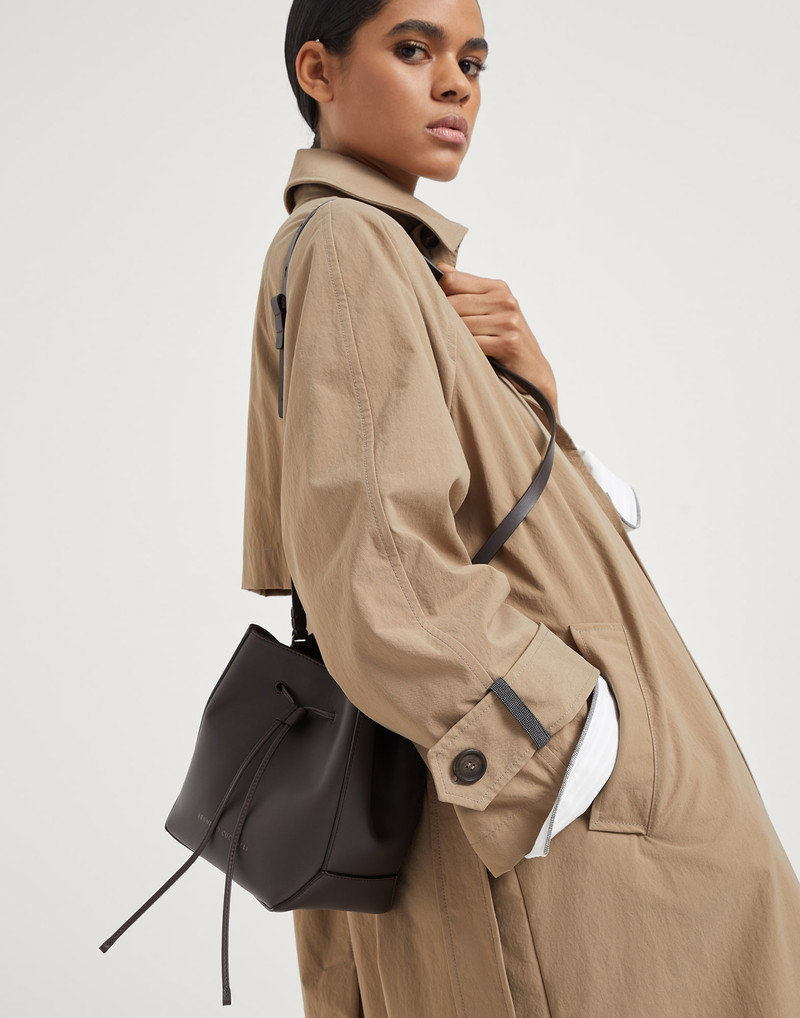 BC Duo small bucket bag in calfskin with monili 4