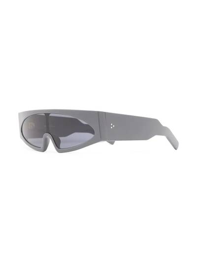 Rick Owens visor-style sunglasses outlook