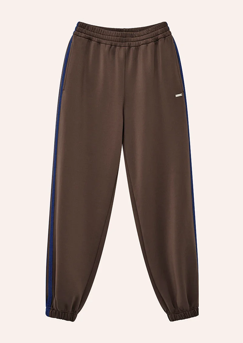 CLARITY TRACKPANT IN MOCHA - 1
