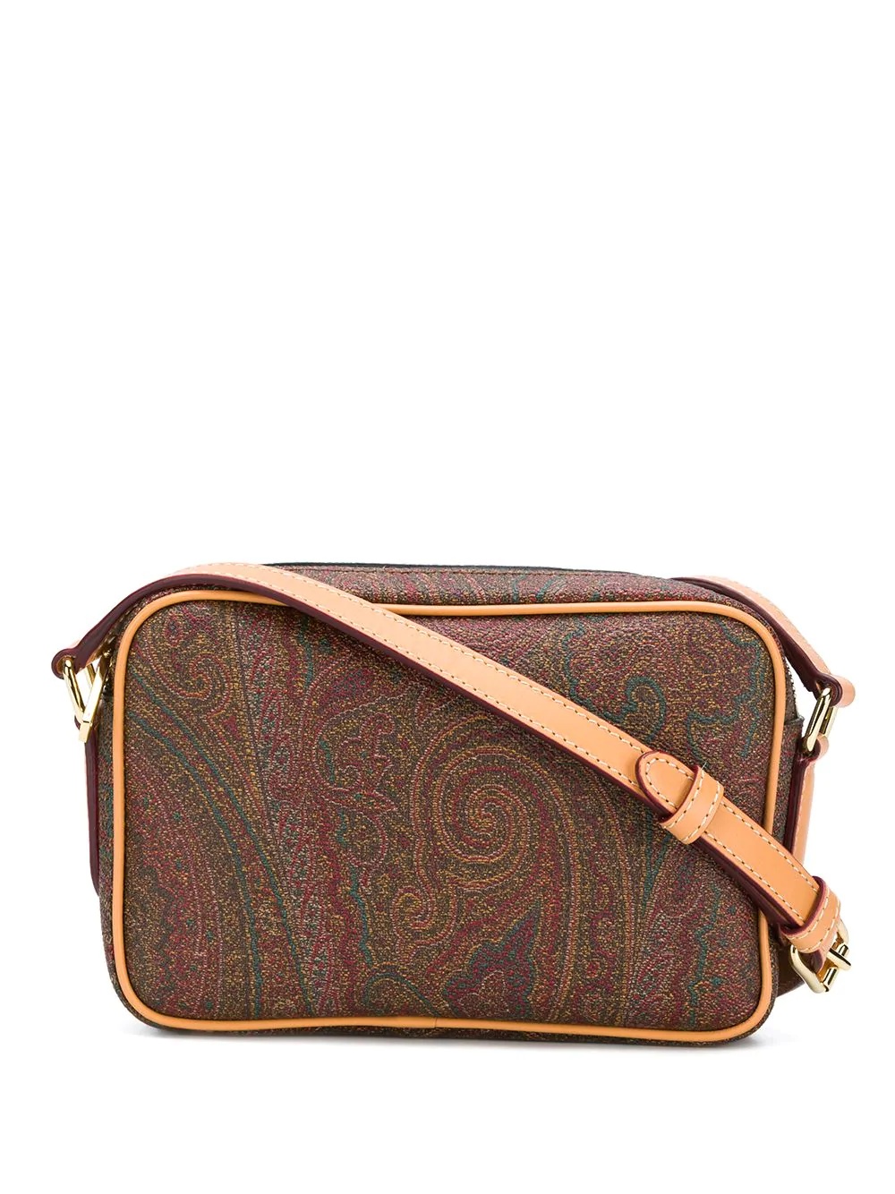 paisley cross-body bag - 1