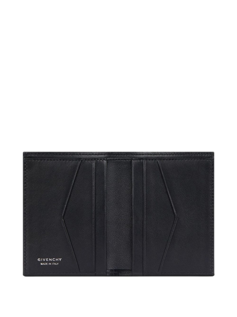 logo leather wallet - 2