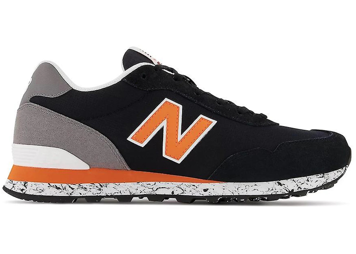 New Balance 515v3 Black Orange White - 1