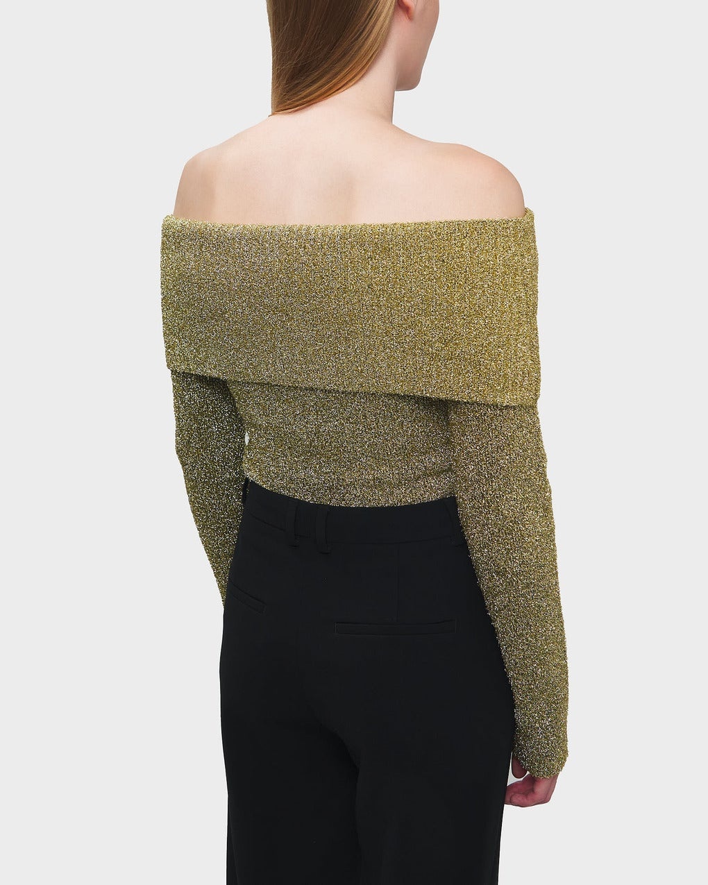 Top Sparkle Doubleface Knit Gold - 4