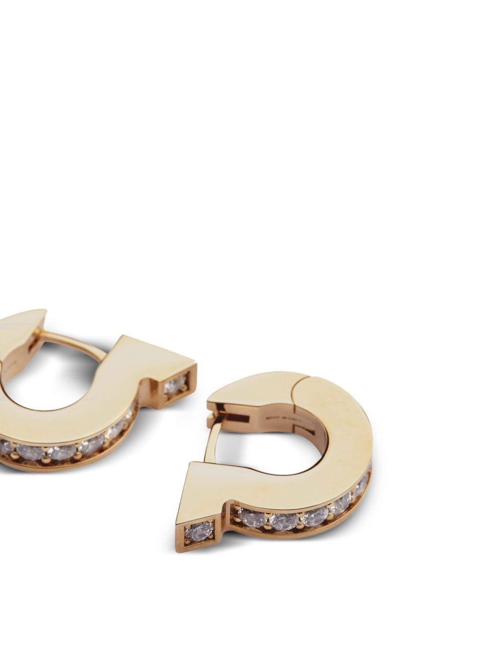 Gancini crystal-embellishment earrings - 2