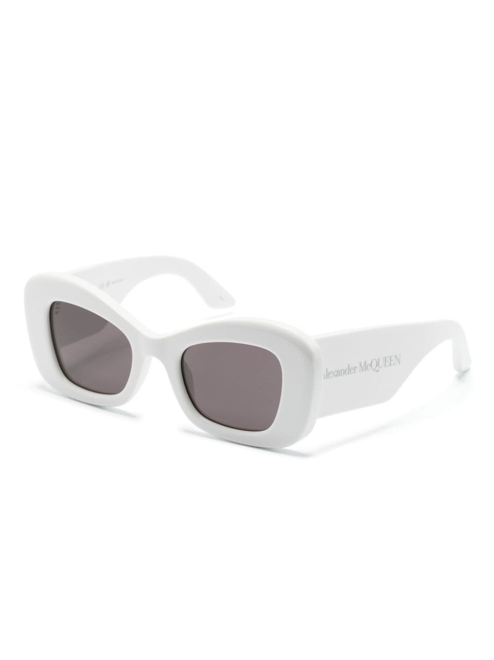 oversized-frame tinted sunglasses - 2
