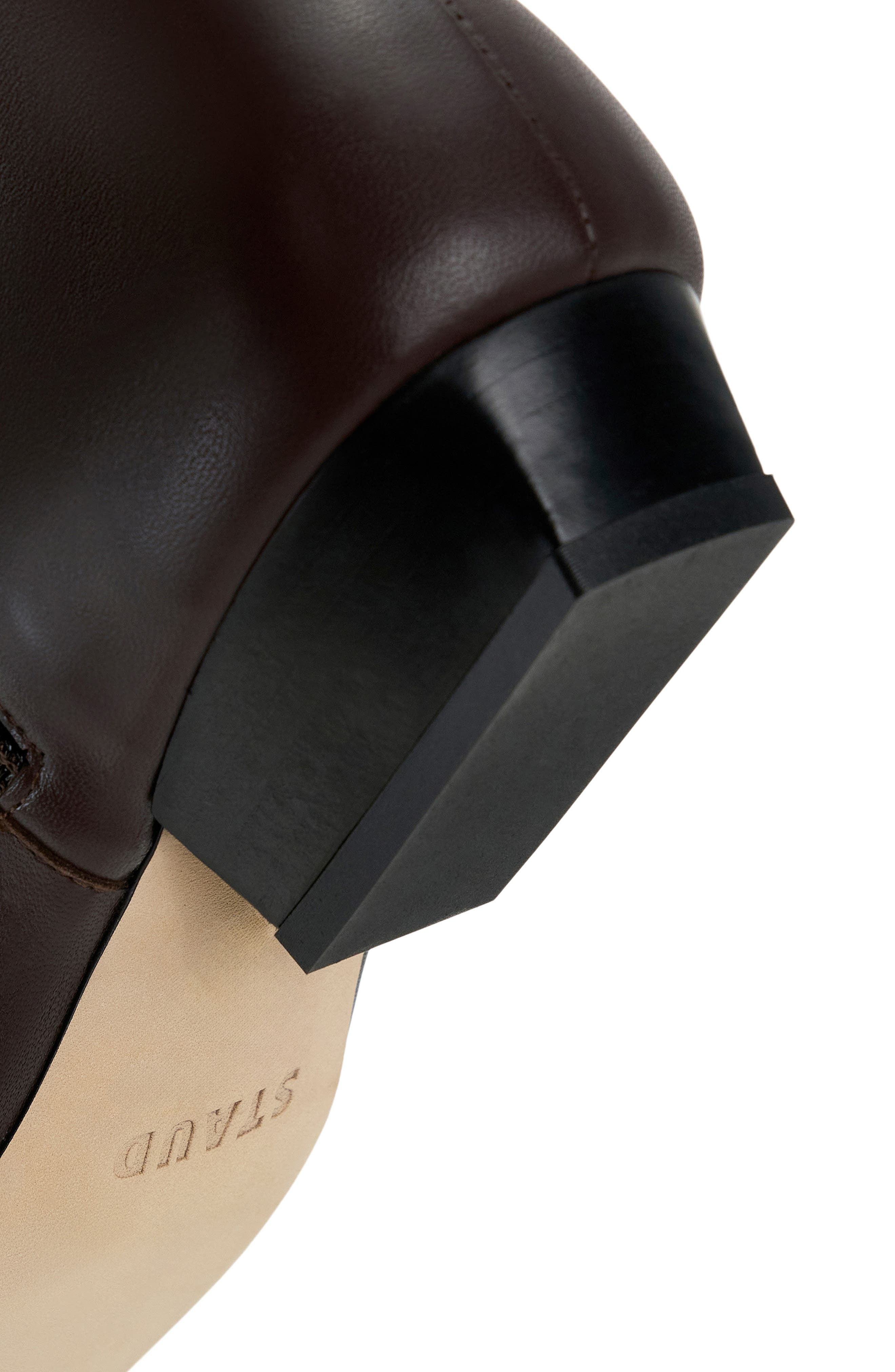STAUD Wally Snip Toe Bootie in Espresso at Nordstrom - 4