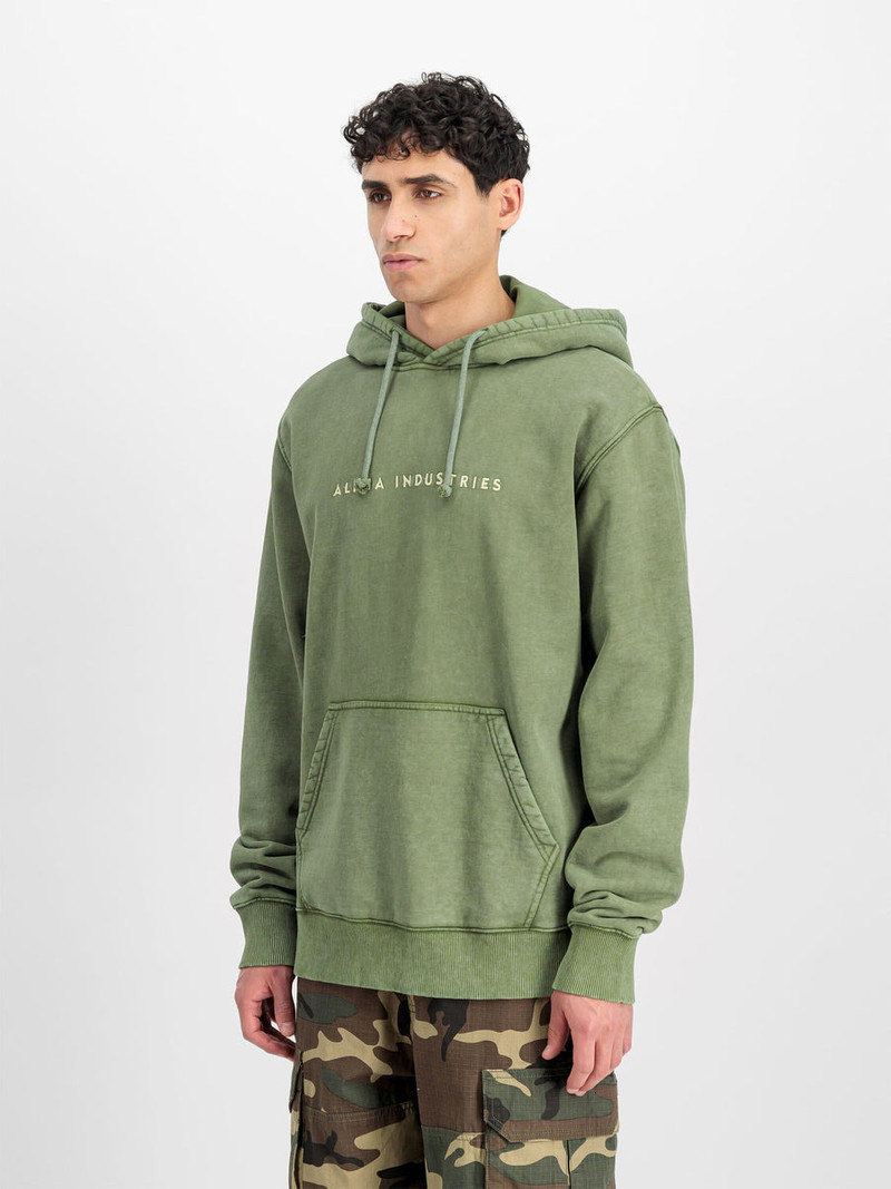ALPHA INDUSTRIES ACID LOGO HOODIE outlook