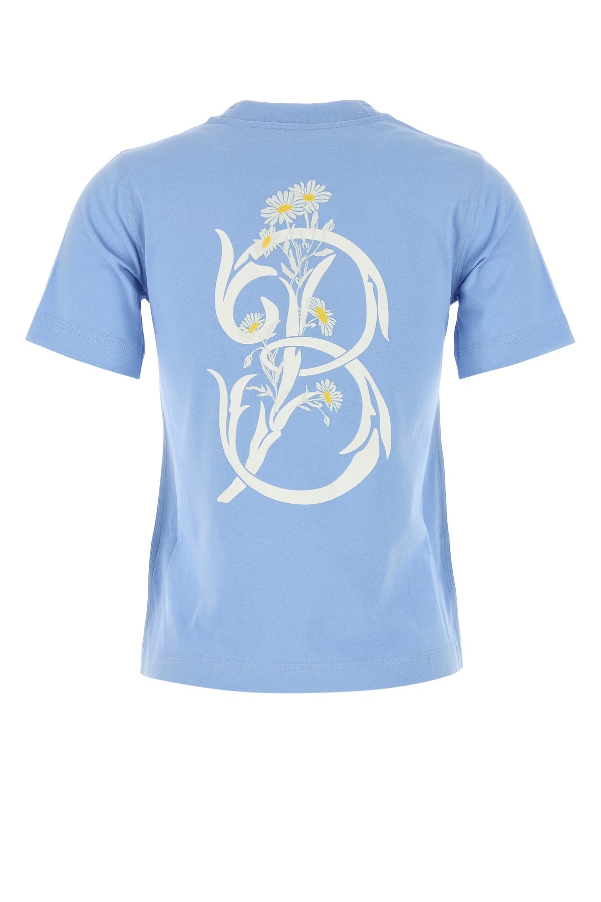 Cerulean blue cotton t-shirt - 2