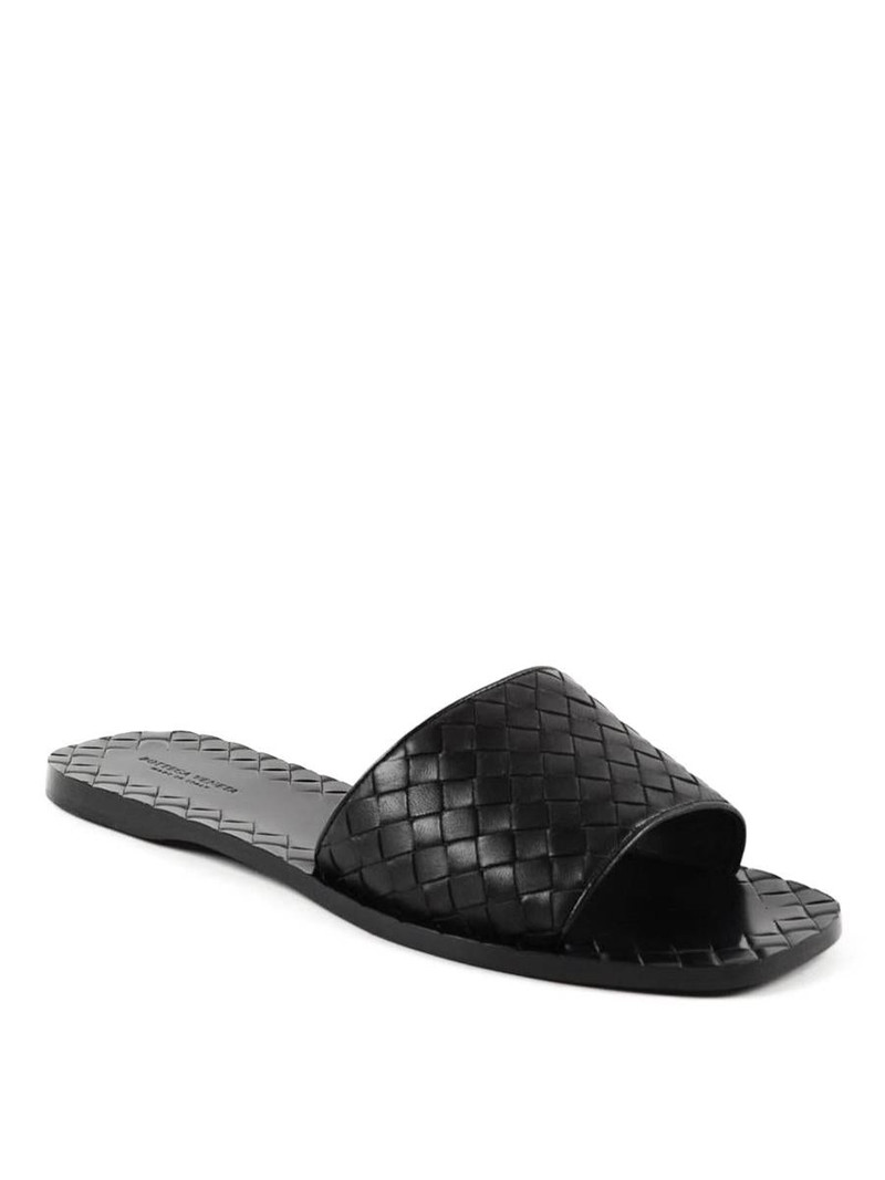 Bottega Veneta Intreccio Flat Sandals 2