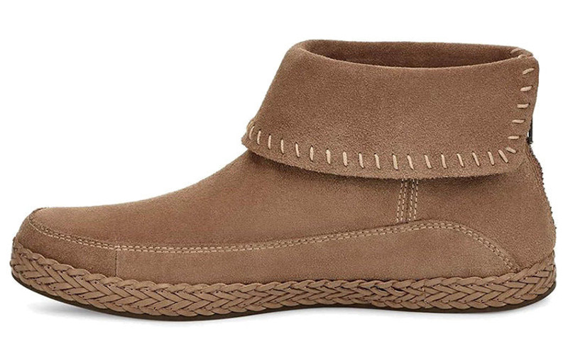 UGG (WMNS) UGG Kavar Varney Fleece Lined Snow Boots Dark Brown 1104653-AMP outlook