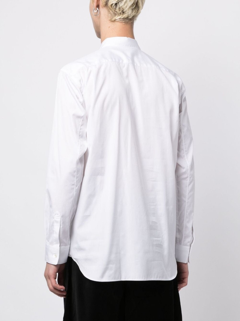 panelled cut-out cotton shirt 4