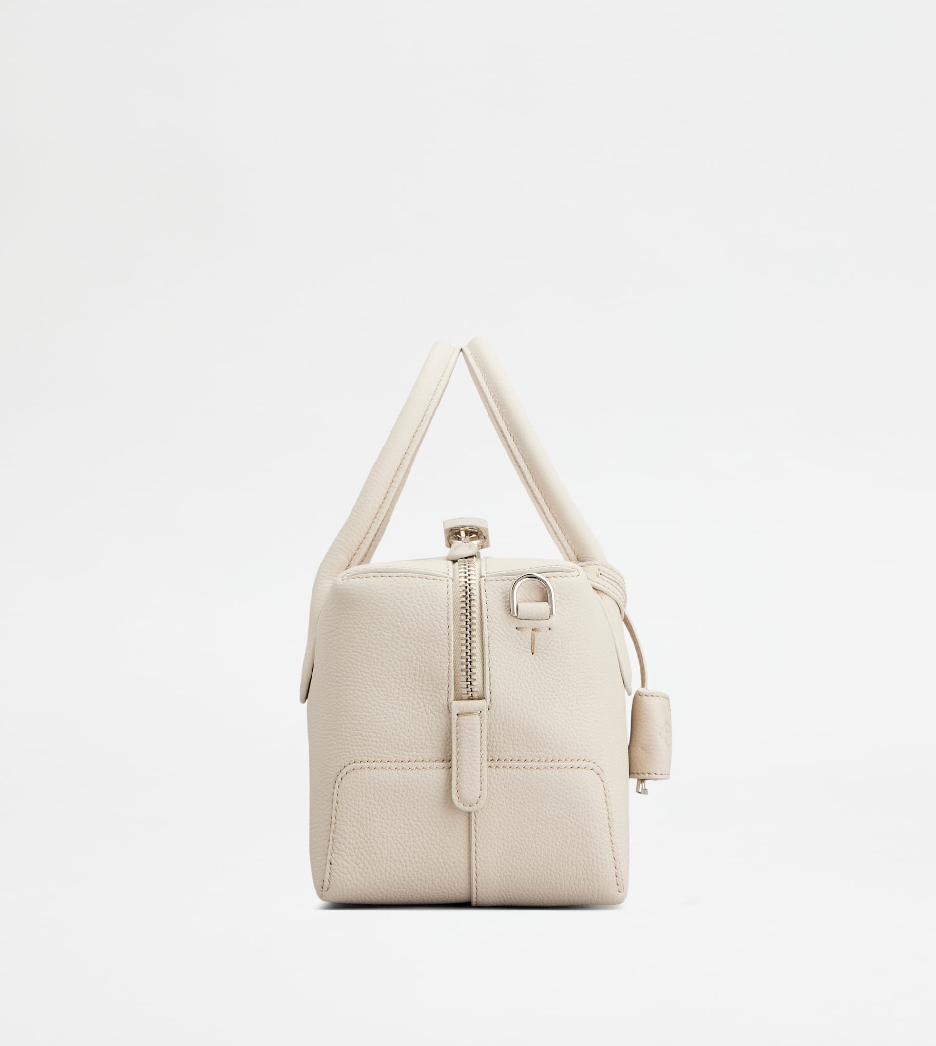 TOD'S DI BAG BAULETTO IN LEATHER MINI - WHITE - 2