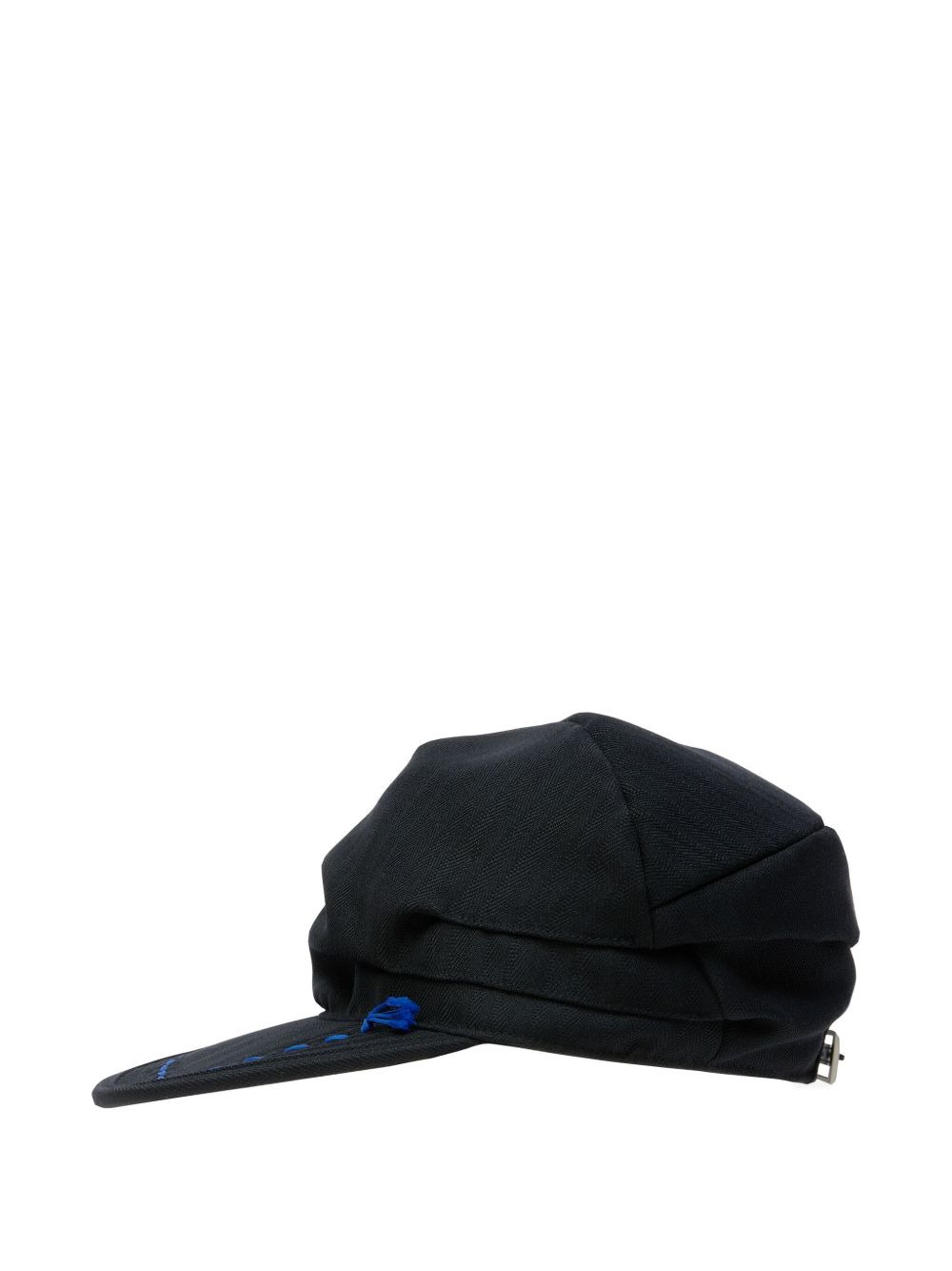stitched-brim baseball cap - 4