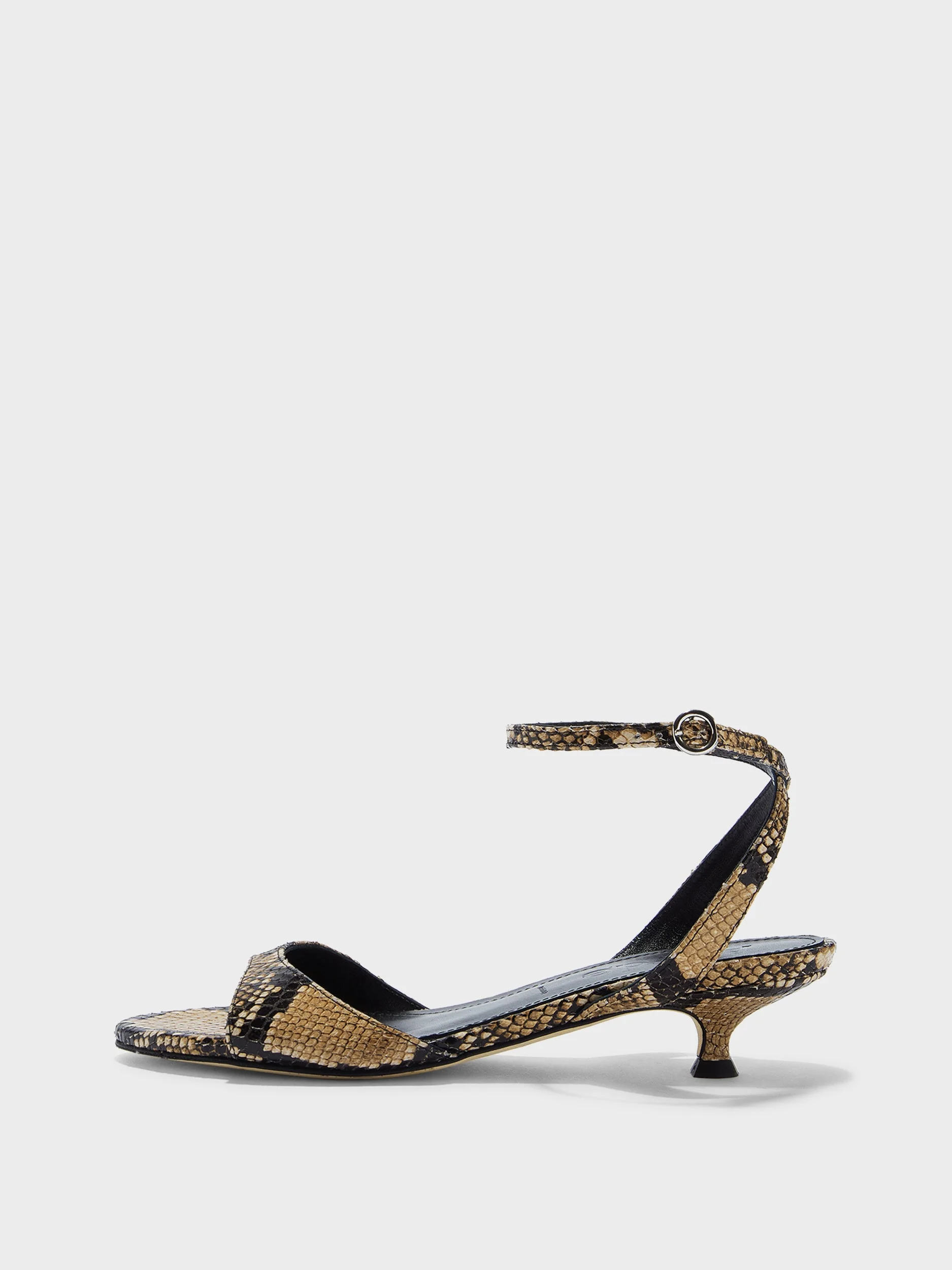 Zelia Kitten-Heel Sandals - 1