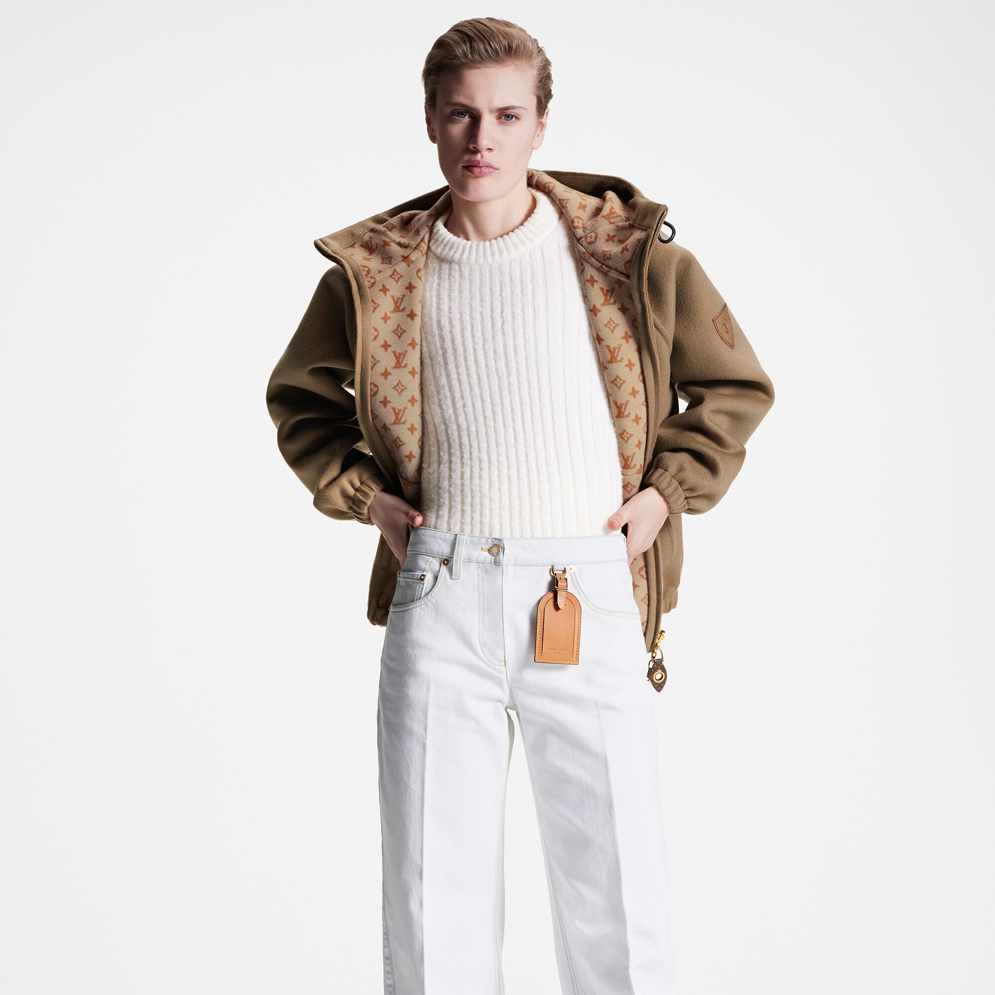 Bleached Denim Boot-Cut Jeans - 5