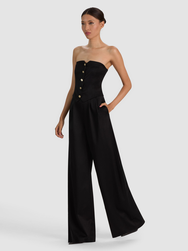 KELCEY STRAPLESS WOOL JUMPSUIT 6