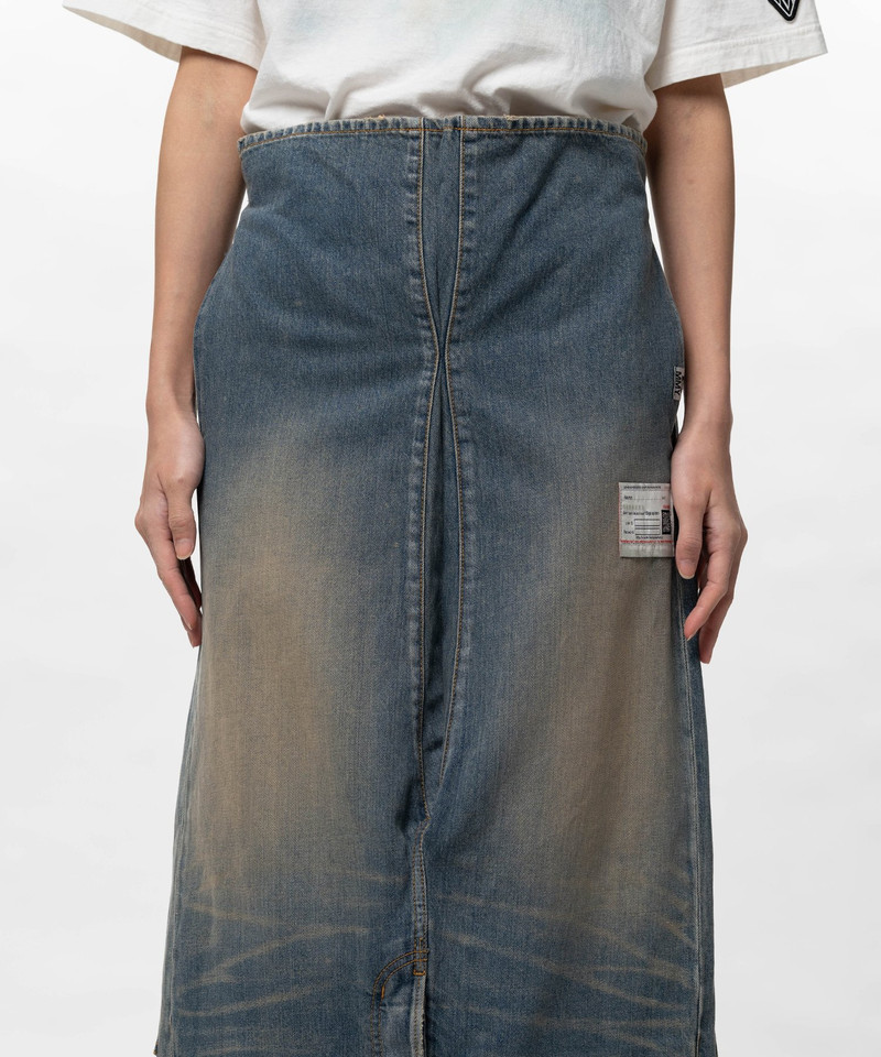 Reversed Denim Skirt 15