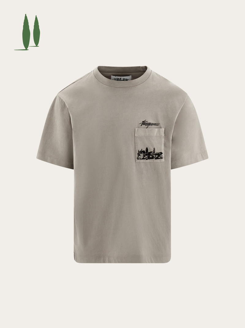 Tuscany print T-shirt 1