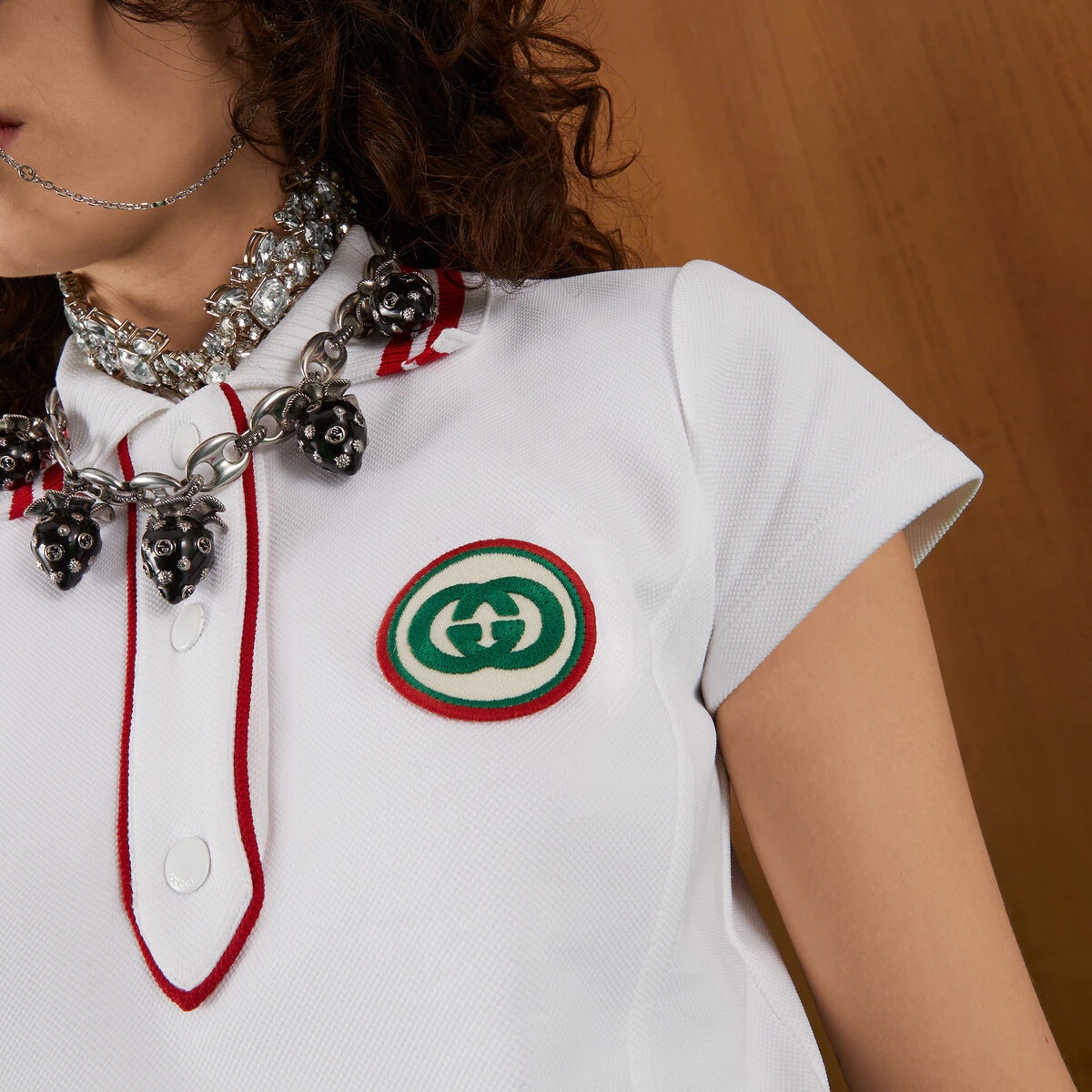 Jersey dress with Web - 4