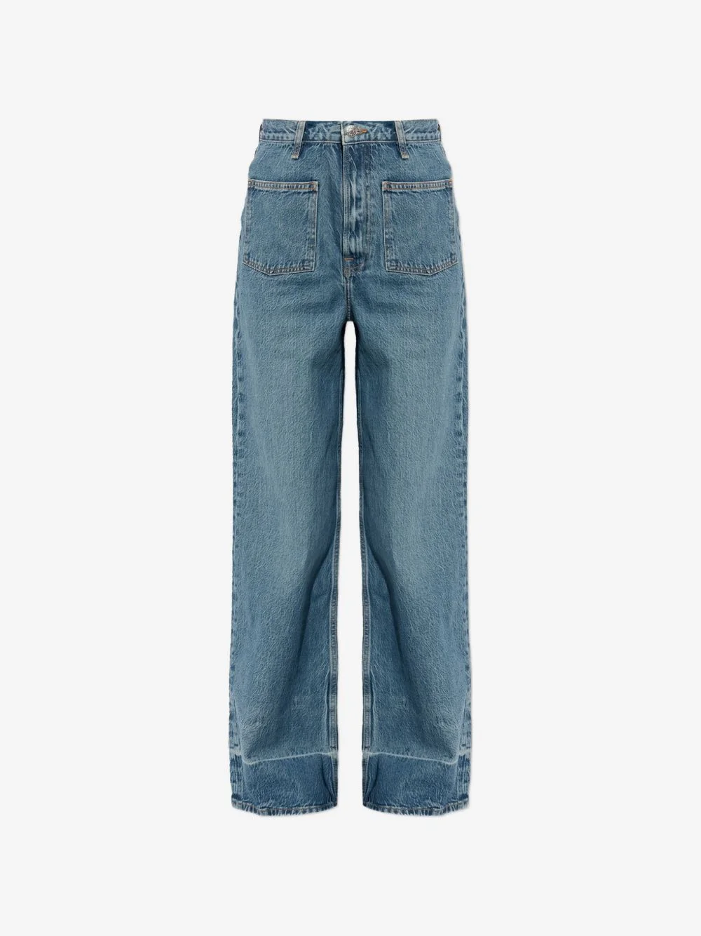 Sarebecca patch-pocket jeans - 1