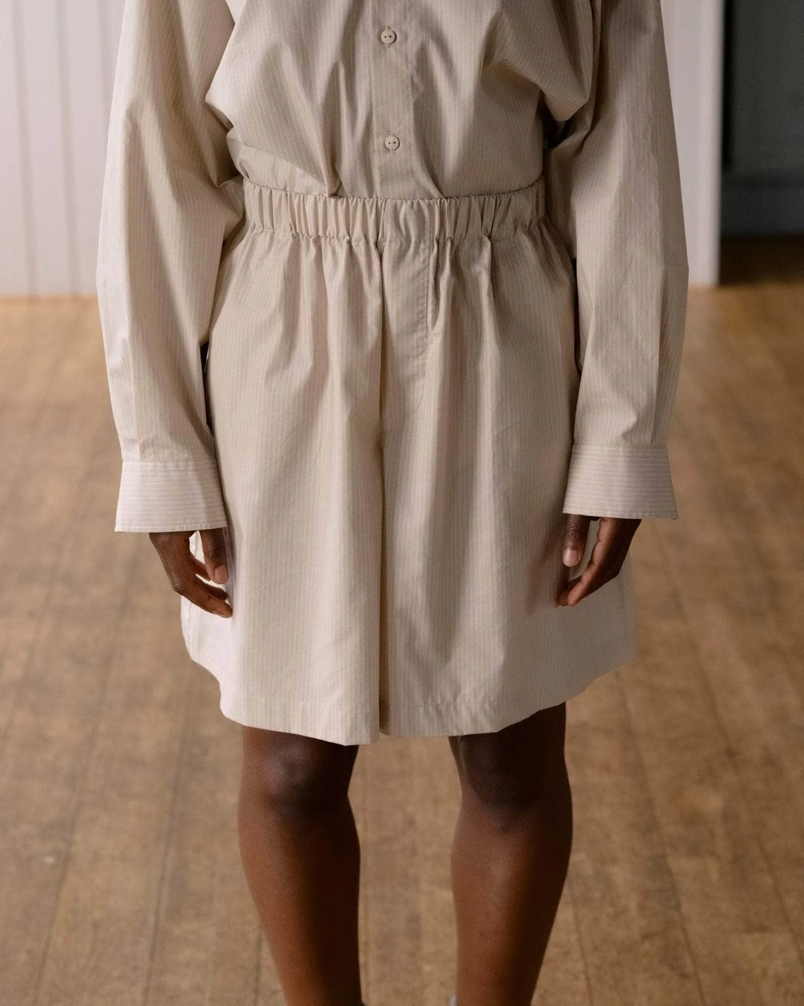 Claude Shorts - Organic Cotton Poplin - 1