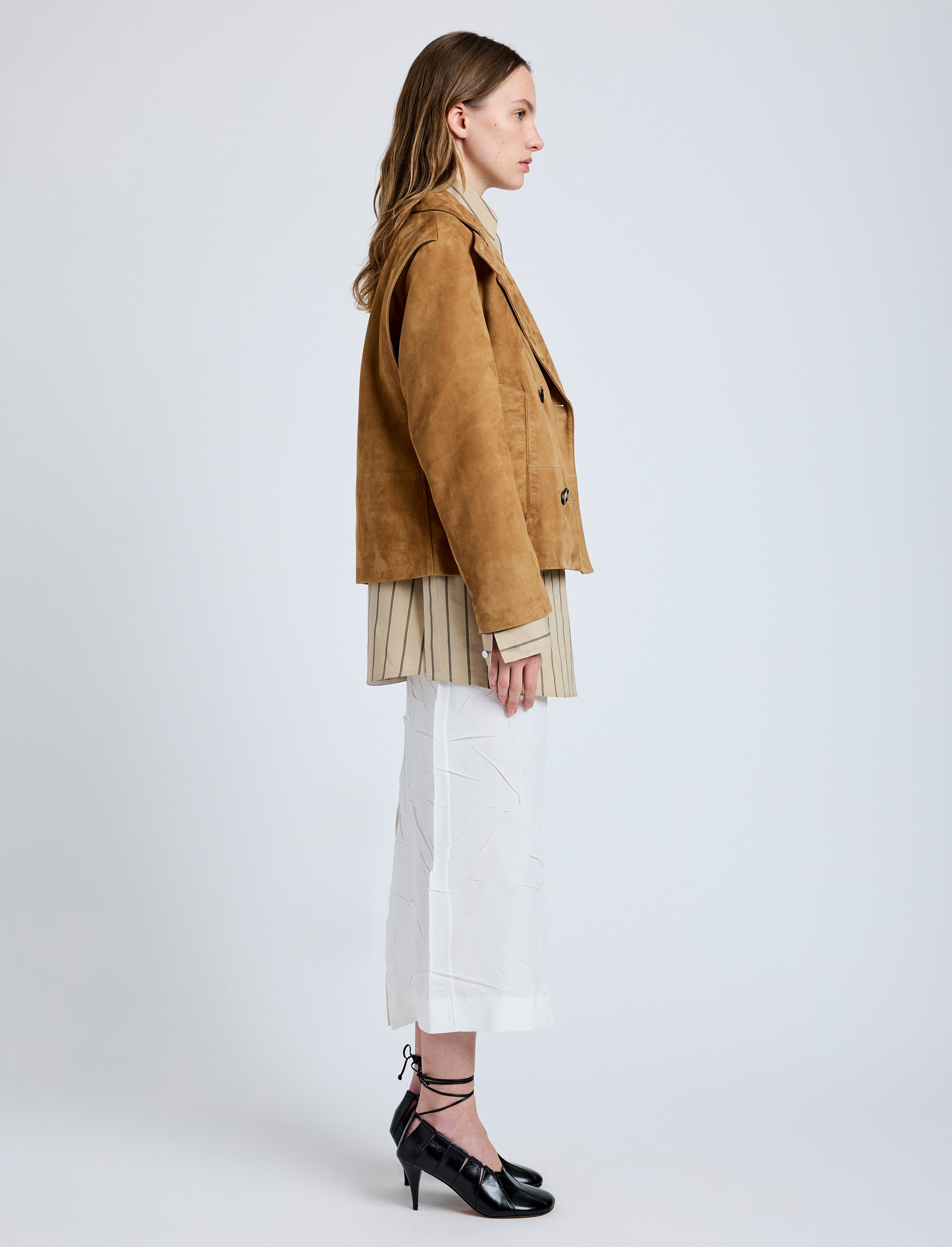 Nola Jacket in Suede - 4