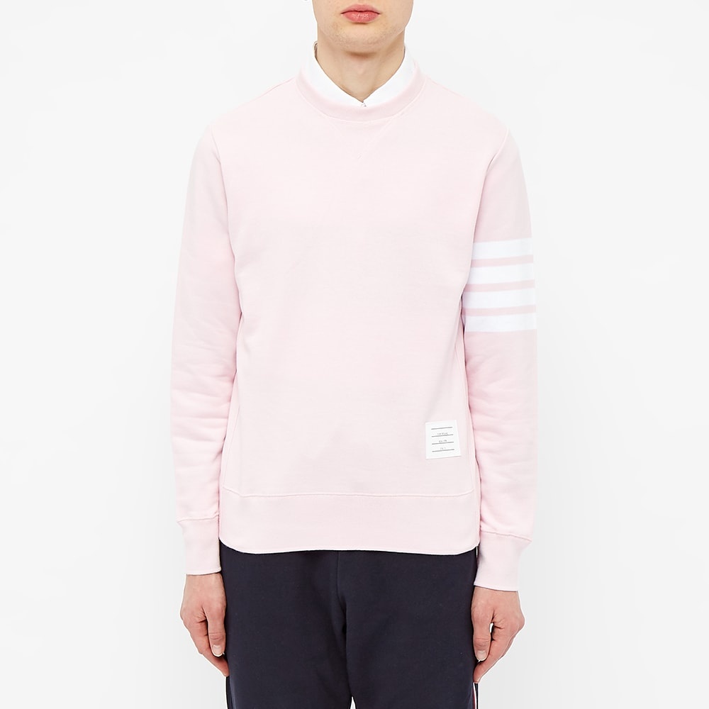 Thom Browne Engineered Stripe Crew Sweat - 4