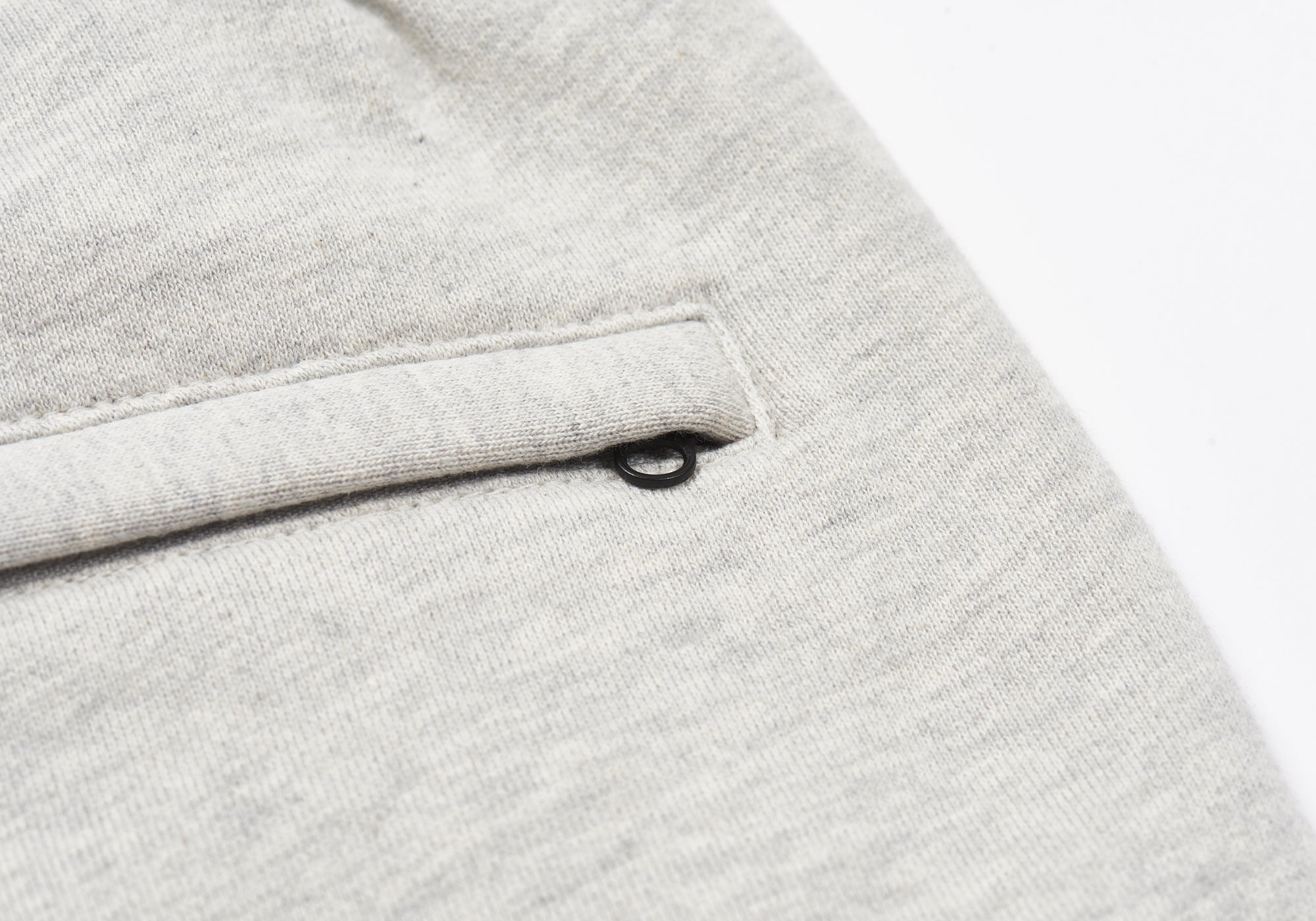 GIANT WOVEN LABEL SHORTS GREY MARL - 5
