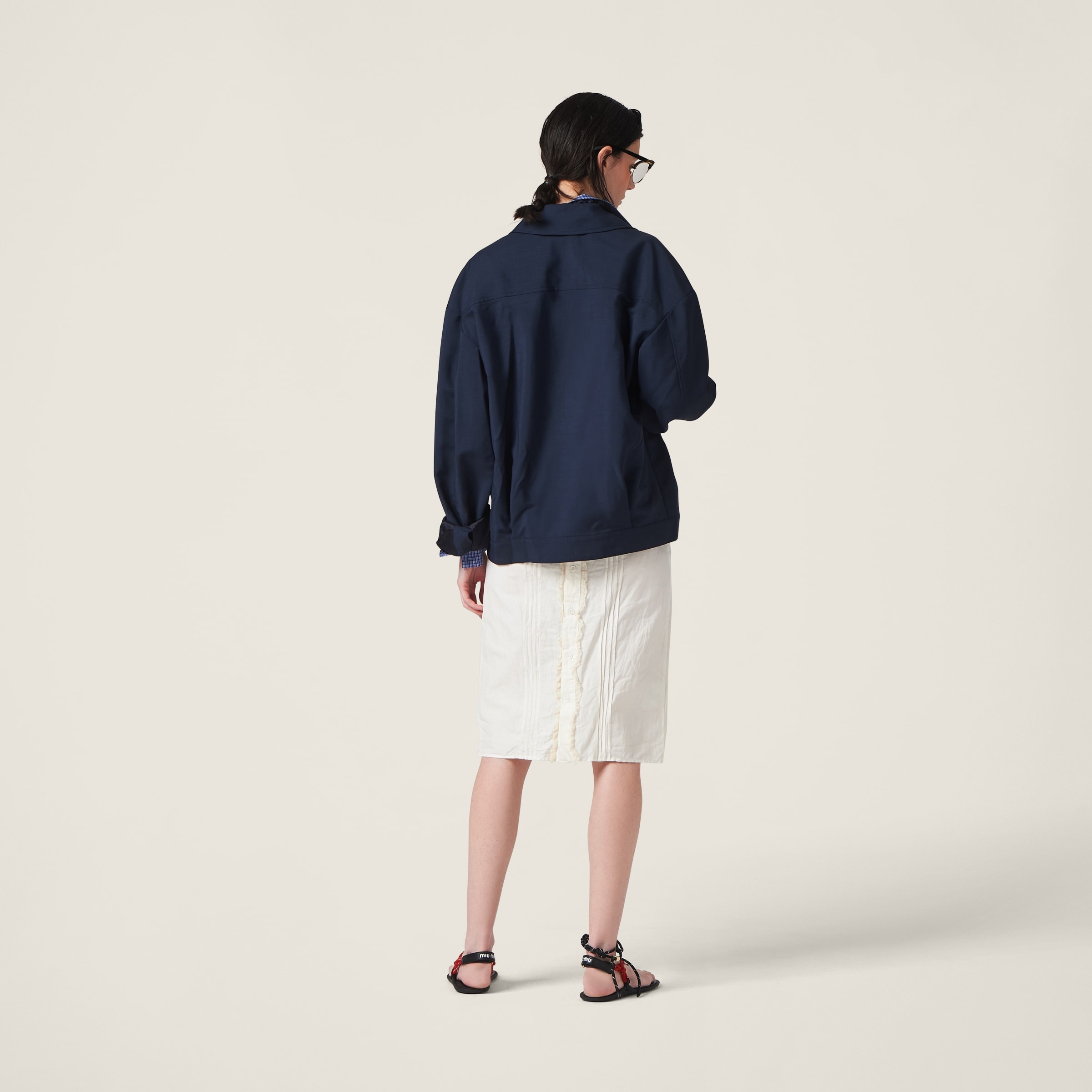 Miu Miu Mohair blouson jacket | REVERSIBLE