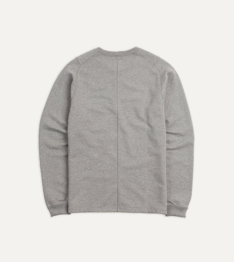 Grey Cotton Long-Sleeve Hiking Sweatshirt 6
