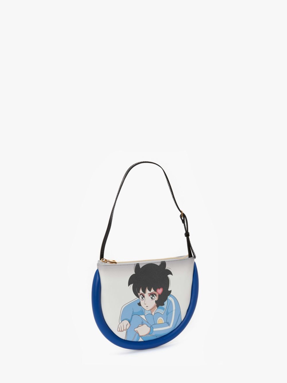 RUN HANY BUMPER-MOON LEATHER SHOULDER BAG - 2