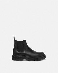 【関税込み】Versace ブラック Adriano ローファー Versace Adriano Loafers | Black | FARFETCH