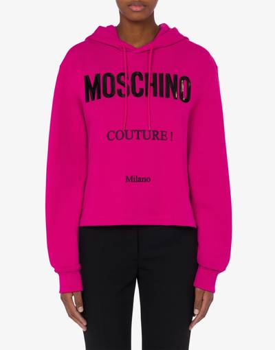 Moschino MOSCHINO COUTURE HOODED SWEATSHIRT outlook