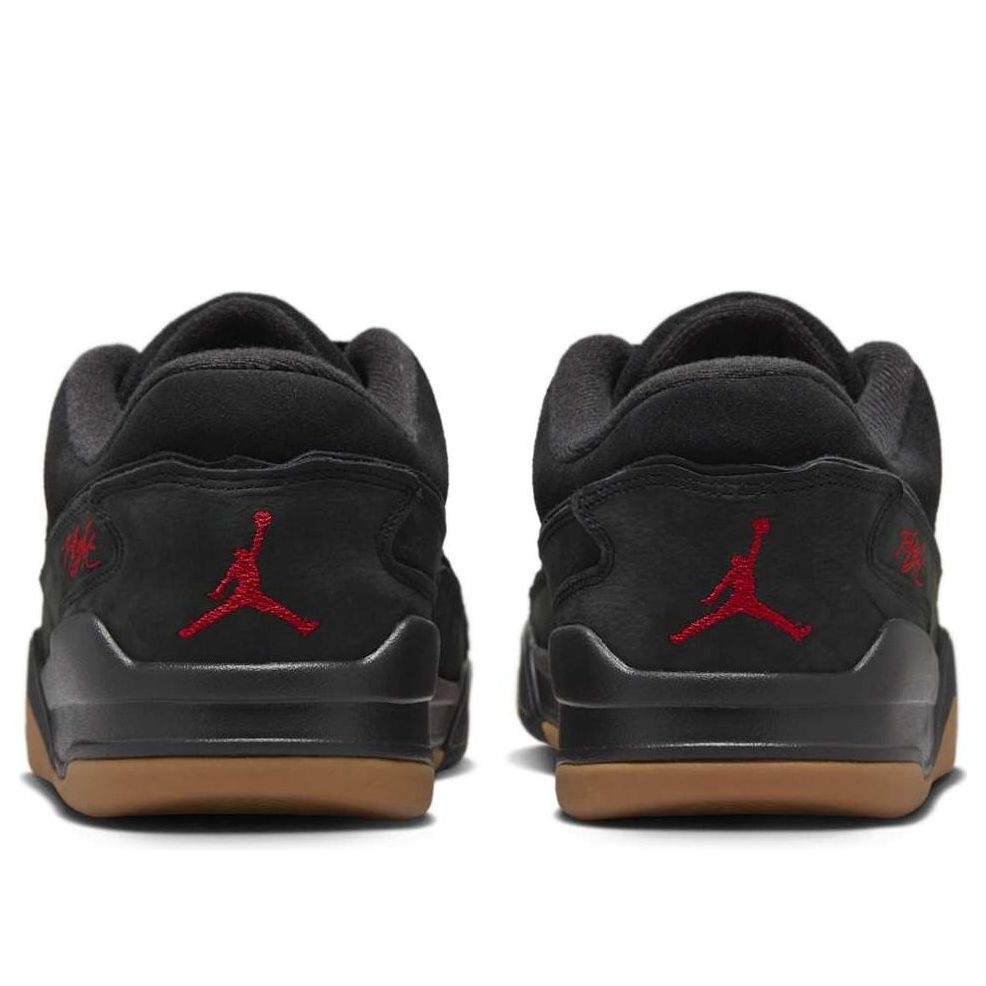 Air Jordan Flight Court 'Black Varsity Red' HF3255-001 - 5