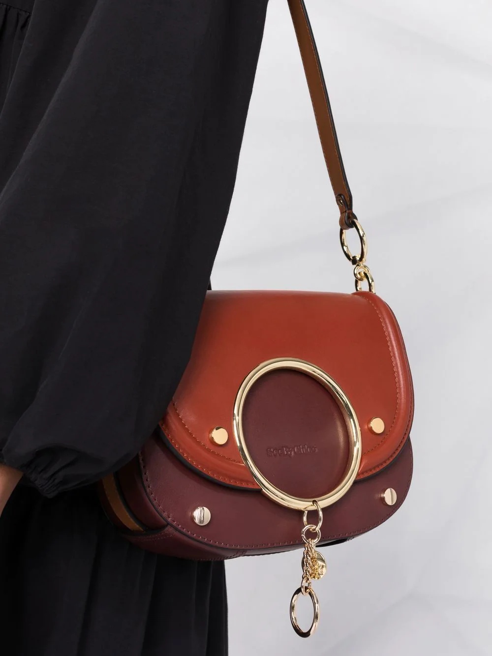 Mara leather shoulder bag - 3