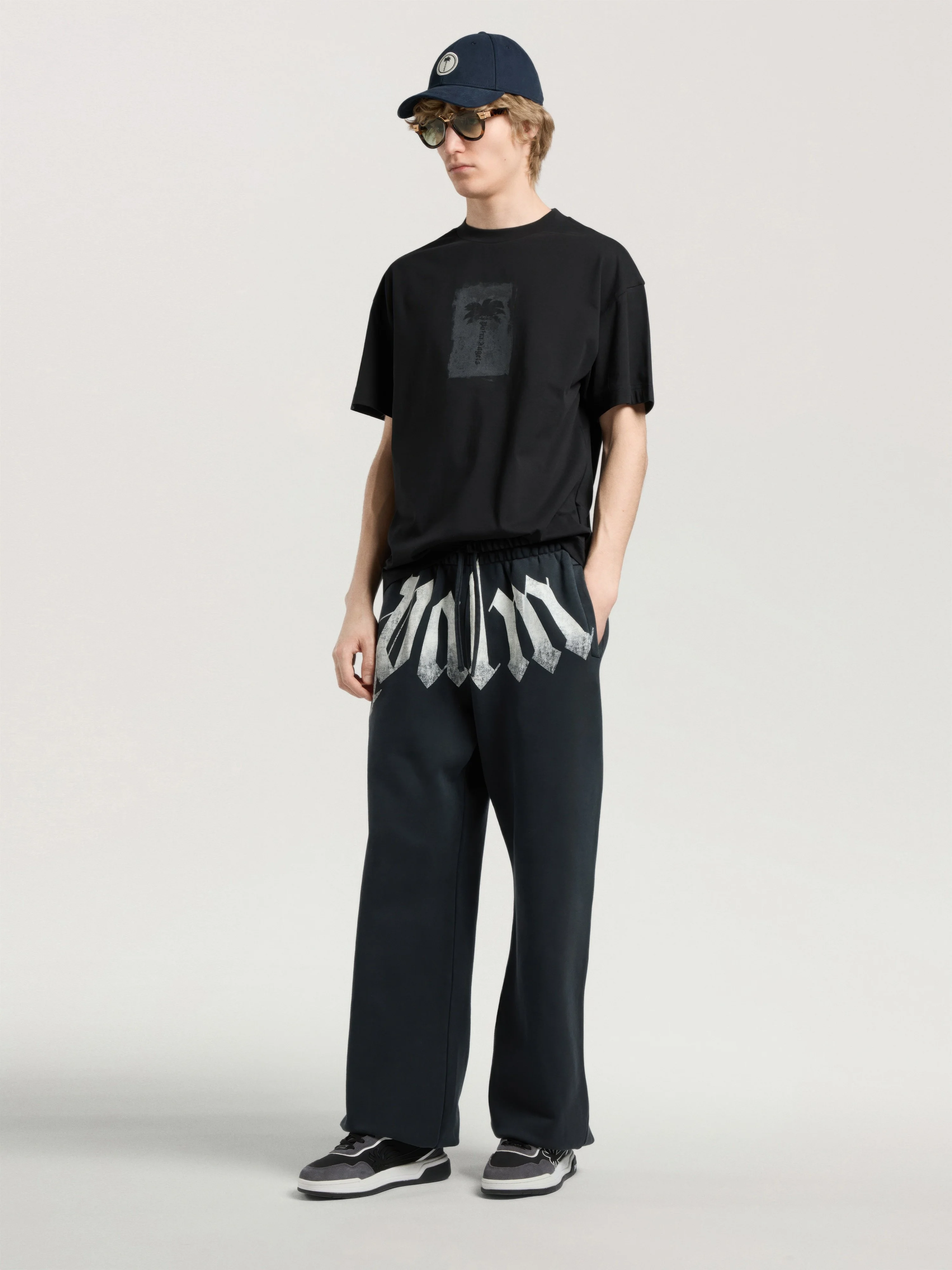Brushed Palm Tree Regular T-Shirt - 1