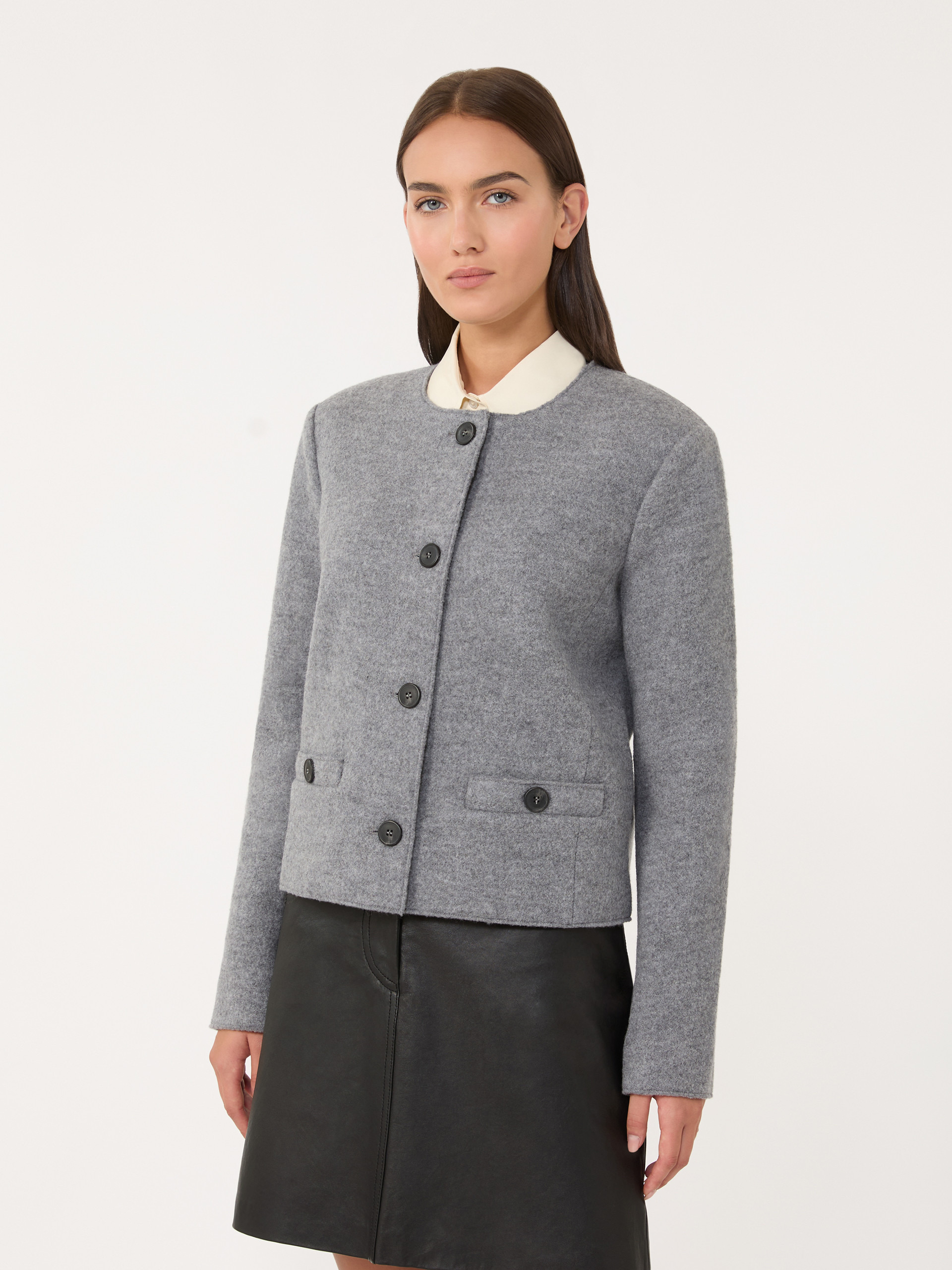 SAVONA Boiled wool jersey jacket - 5