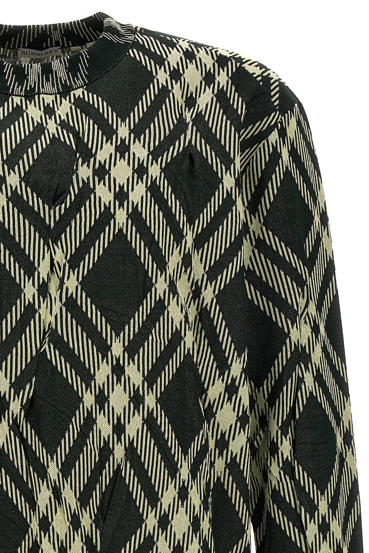 Burberry Men Check Ruffled Mesh - 4