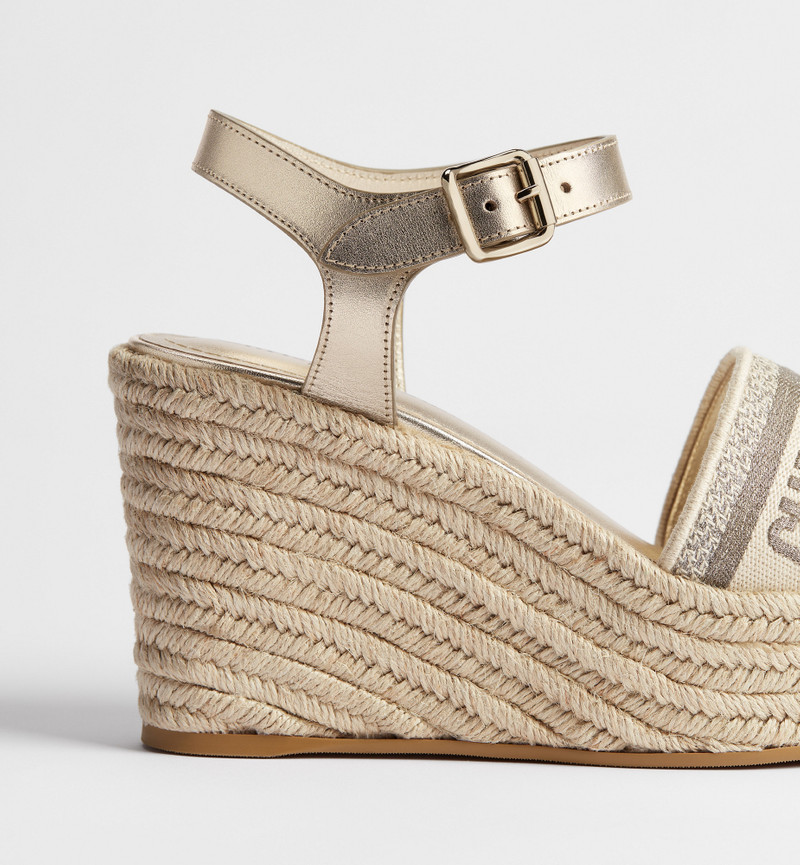Dior Or Dway Wedge Sandal 6