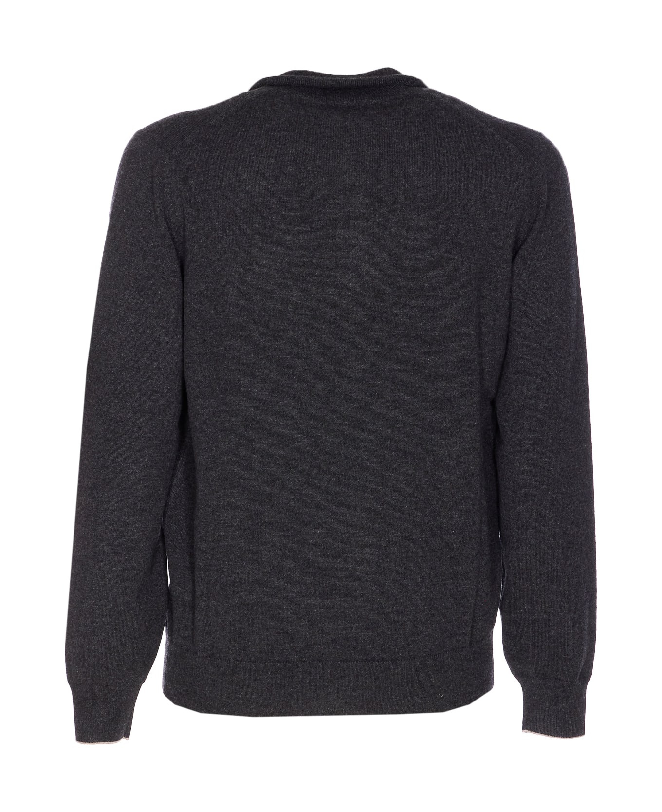 Half Zip Cashmere Sweater - 2