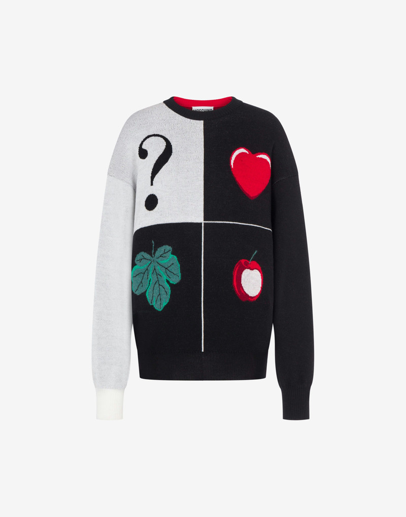 PULLOVER IN WOOL ADAMO ED EVA 1