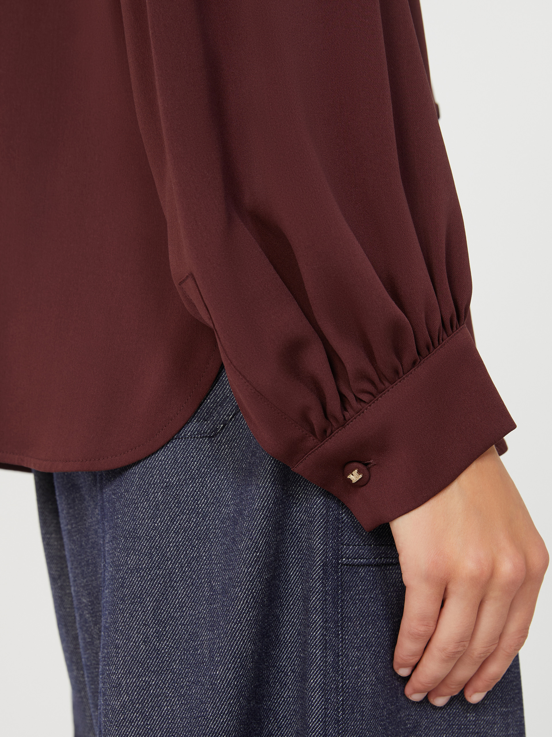 MELANIA Silk charmeuse shirt - 6