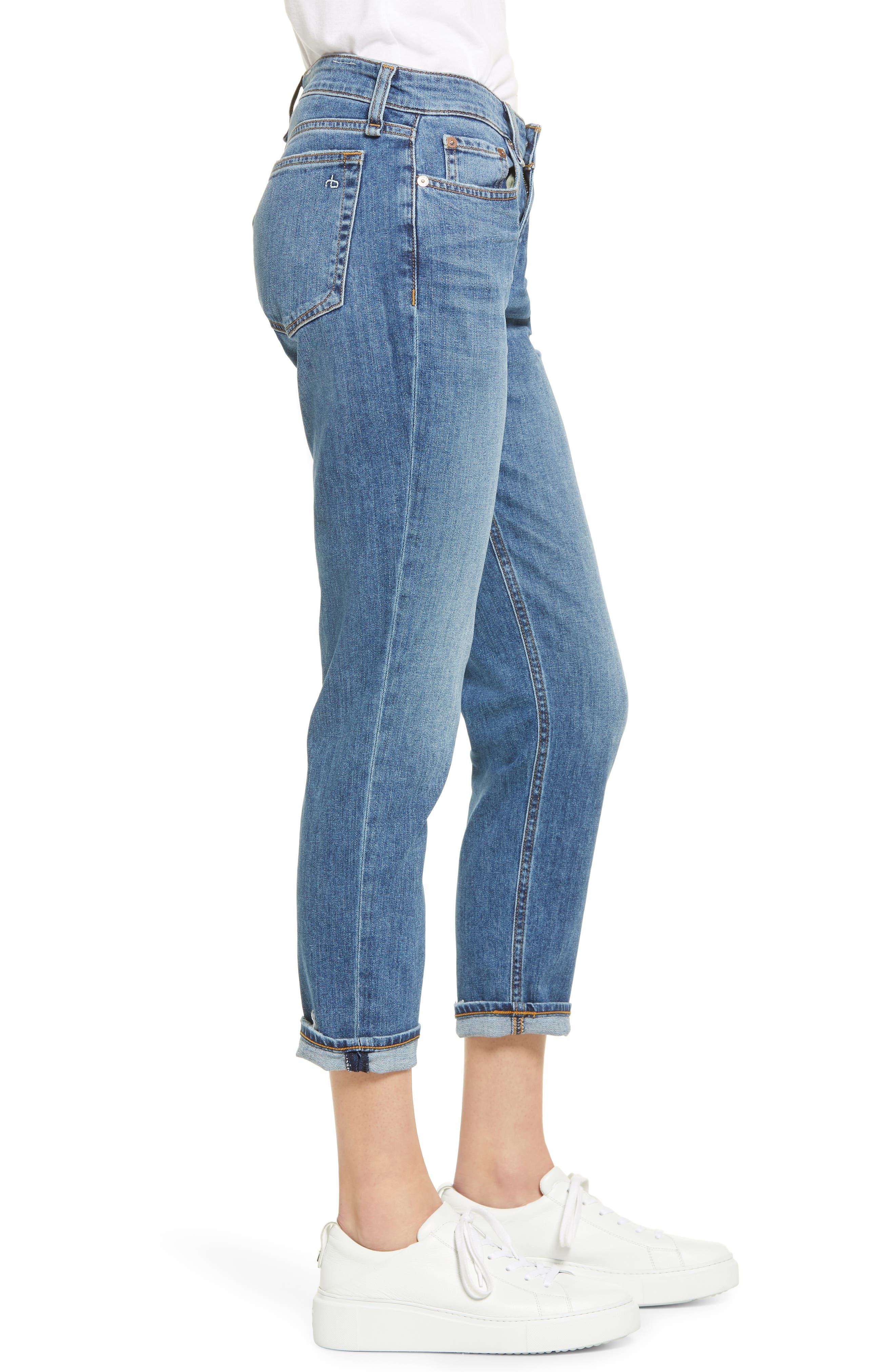 Dre Slim Boyfriend Jeans - 3
