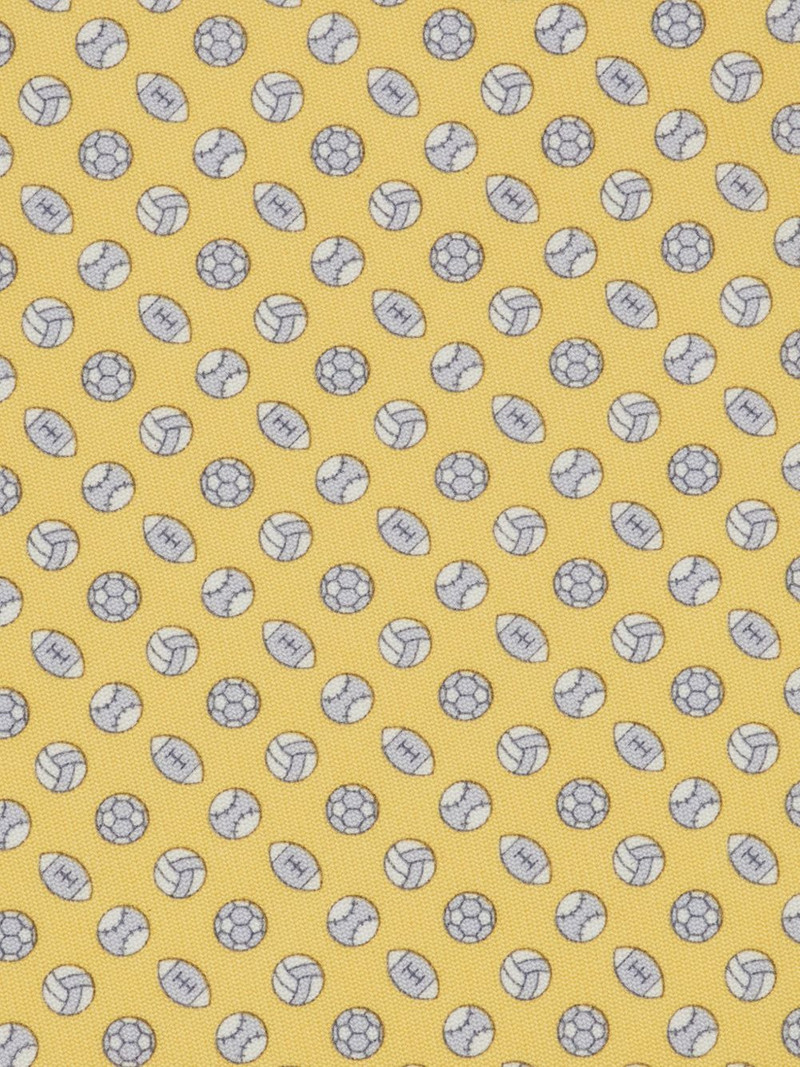 FERRAGAMO Sport print silk tie outlook