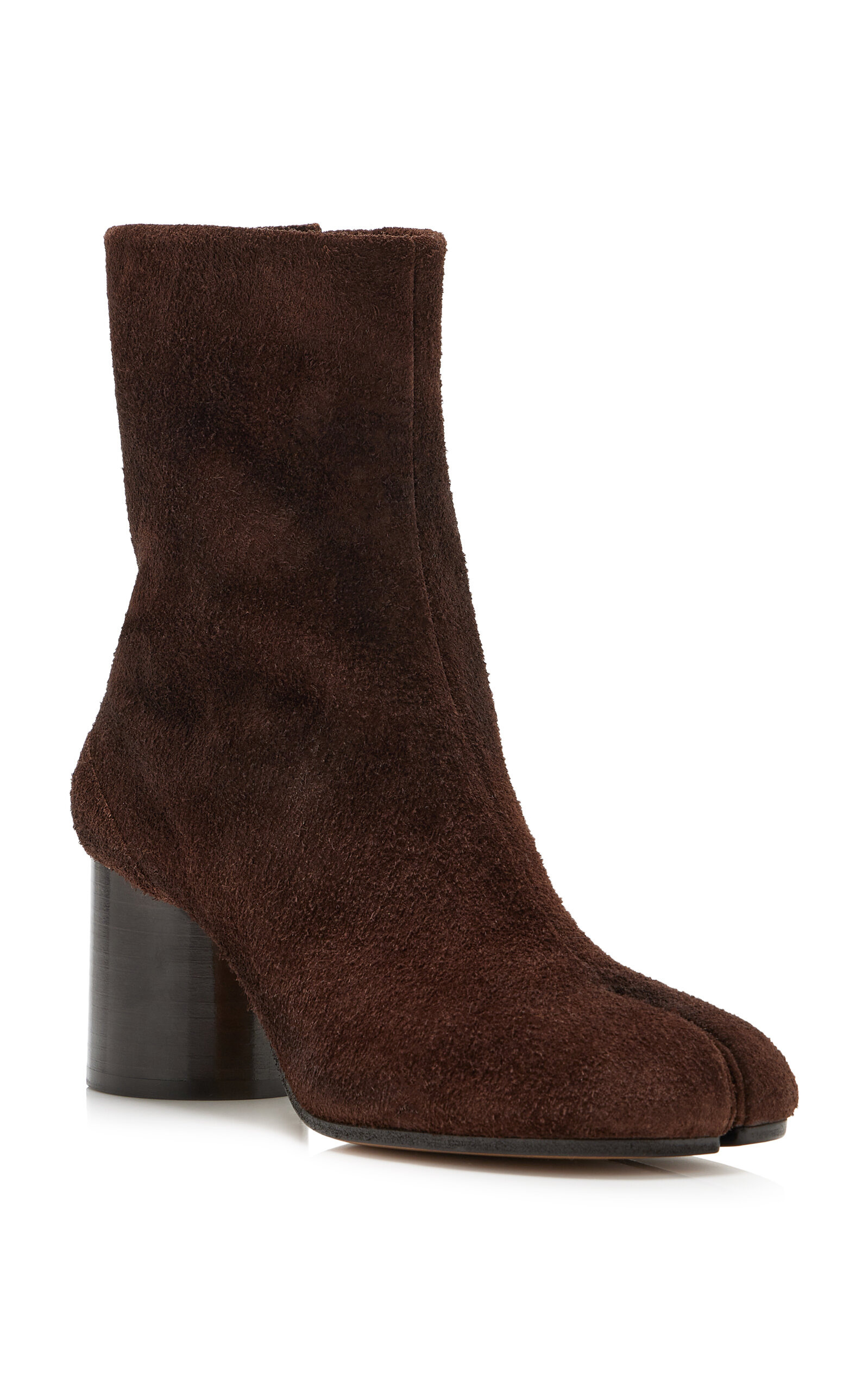 Tabi Suede Ankle Boots brown - 4