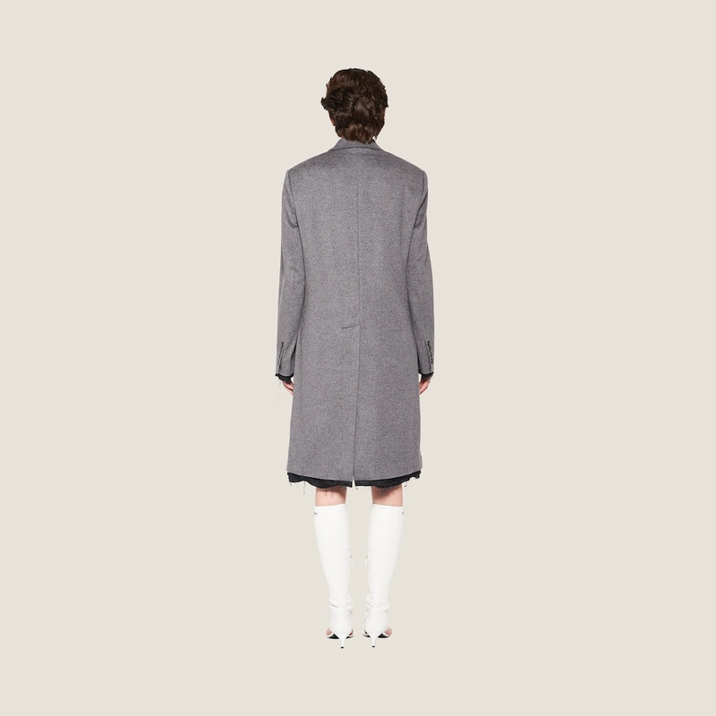 더블 브레스트 velour 코트 3